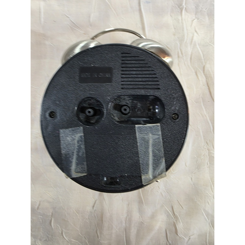 Vintage Round Timex Double Bell Alarm Desk Clock - Picture 4 of 4